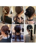 ヘアセット　ヘアアレンジ