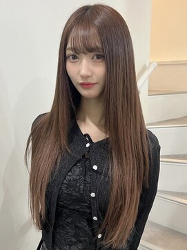 ハチ(HACHI) クロスパーマ＋エクステ70本