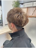 メンズカット×メッシュ