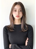 【ロングヘア　韓国ヘア　前髪なし#24】#渋谷駅#韓国#髪質改善