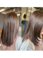 ジールヘアー(GIIL HAIR)&nbsp;カフェグレージュカラー