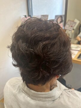 ヘア ルーナ バイ アプリーレ(hair lune by Aprire) 大人可愛い30代40代50代デジタルパーマ小顔ミセススタイル