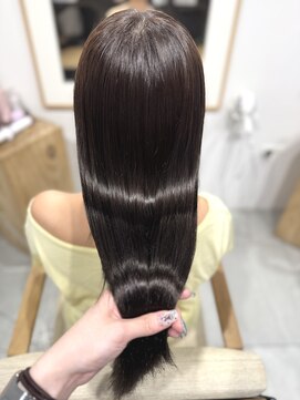 ノック(knock) 艶髪×brown／髪質改善／艶髪／ブラウンカラー／ココアブラウン