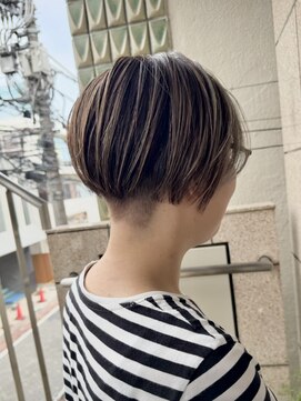 ゴーズゴー 吉祥寺(e)店(go s go) 刈り上げ/ハンサムショート/メッシュ/ハイライト/吉祥寺