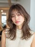 【紫外線ケア&潤い】カット+カラー+トリートメント+プチスパ(5分)