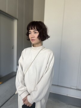 蓮ノトキ フレンチボブ/ボブパーマ/前髪パーマ/蒲生/姶良