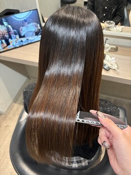 アンディアーモ サカエ(ANDIAMO SAKAE) 縮毛矯正+髪質改善トリートメント