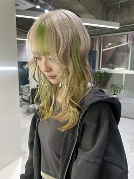 ワンカラー/ブリーチカラー/髪質改善/ハイトーンカラー