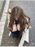 ブリーチなしでも透明感！