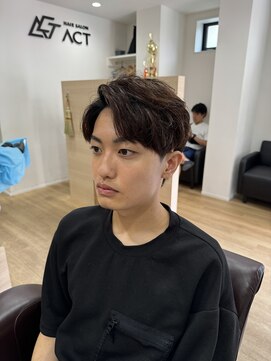 アクト 阿佐ヶ谷店(ACT) ハーフアップパーマスタイル