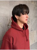 ノースタイリングのシースルーマッシュ