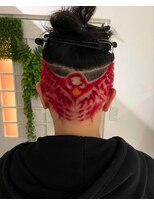 イト(ito)&nbsp;刈り上げ女子バリカンアート刈り上げバリカンラインコンドル