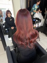 アクアオモテサンドウ(ACQUA omotesando)&nbsp;☆ワンホンレイヤーブリーチなしボルドーダスティピンクローズ