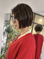 ニコ(Nico)&nbsp;【Nico】佐藤有華／ハッシュボブ／あごラインボブ／20代