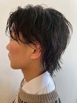 エヌアンドエー 春日部東口店(hair shop N&A)&nbsp;おしゃれ男子のウルフレイヤー メンズウルフ センターパート