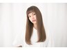 【酸性ストレート・縮毛矯正】髪質改善＋カット　￥41,800→￥33,440