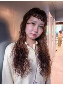 ロングパーマ