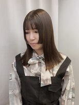トッカ ヘアアンドトリートメント 大宮店(tocca)&nbsp;大人可愛い姫カット × マロンベージュ