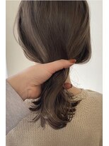 ニール 名古屋 伏見 丸の内(NEELU)&nbsp;【RIE】ブリーチなしダブルカラーでつくるベージュ