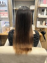 ラニ(Lani) 毛先がブリーチ毛の縮毛矯正
