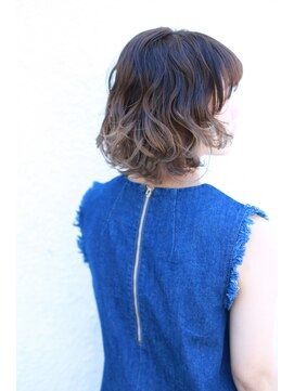 マイティ バイ エイチ(mighty by H) mighty ☆new short layer☆3Dカラー☆グラデーション☆