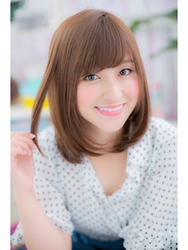 ヘアアンドビューティー ミック(Hair & Beauty miq) リッチなツヤ感♪清楚ミディ(miq阿佐ヶ谷)