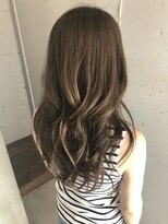 ルミアン(lumian)&nbsp;カーキグレージュ☆ロング