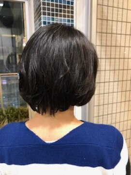 スタジオ アルファプラス 日暮里店(studio α+) レイヤーふんわりボブ♪【スタジオアルファプラス日暮里】