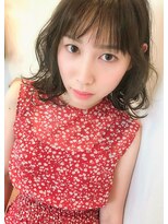 エルサロン 大阪店(ELLE salon) ラフウエーブ×愛されボブスタイル