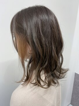 トゥーリ 浜町店 長崎(tuuli) 個室美容室tuuli インナーカラー