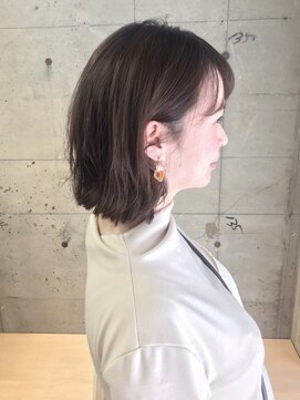 オッソ(OSSO) スモーキーベージュボブ_ブランジュワンサイドショート