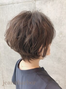 ジーナハーバー(JEANA HARBOR) ふんわり無造作パーマくびれボブ☆