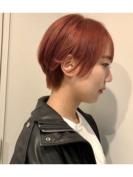 エル(EL by green) [ＡＫＩＫＯ]ハイトーンピンク×ショート