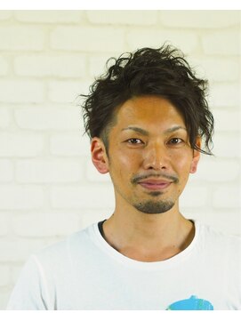 メンズレオ 野田阪神店(men's LEO) セクシーウェーブ ツーブロック アップバンク