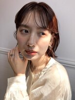 ディッセンバー 神宮前(December)&nbsp;大人かわいいウルフボブ