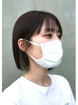 アーティザナル ニノミヤ(artisanale) インナーカラーボブ