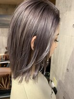 ラフ 難波店(LAFF)&nbsp;#黒髪#ボブルフ#ネビージュ#小顔#ワンレン