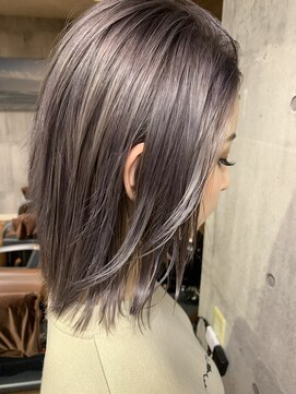 ラフ 難波店(LAFF) #黒髪#ボブルフ#ネビージュ#小顔#ワンレン