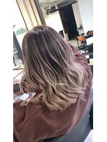 ラフ 難波店(LAFF)&nbsp;#黒髪#ボブルフ#ネビージュ#小顔#ワンレン