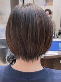◎大人キレイな丸みショートボブ