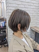 ニューモヘアー 立川(Pneumo hair) 前上がりショートボブ