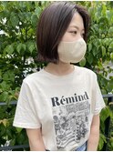大人カジュアルな外ハネボブ