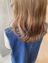 レイミュー 千葉(Lei miu)&nbsp;【lei筒井】ケアブリーチ＊＊milk tea beige＊＊