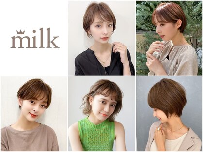 ミルク ヘア デザイン(milk hair design)の写真