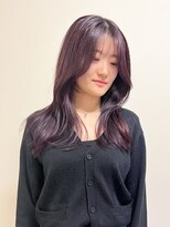 ヨー(Yoh-)&nbsp;【韓国/星亘祐】韓国ヘア/暖色系カラー/ピンクブラウン