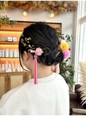 シニヨンスタイル☆