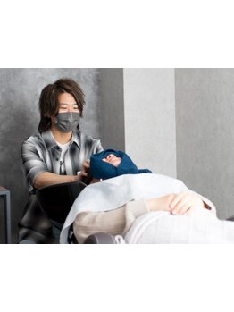 当店自慢の《安眠スパ》で頭皮環境を改善しながら身も心もリラックス。日頃の疲れを癒しにご体感ください♪