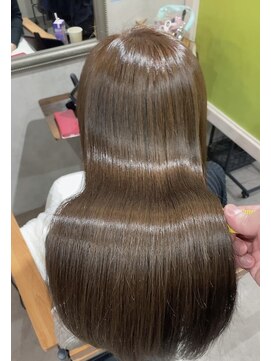 オーヘアー 南柏(OxO Hair) 圧倒的なツヤ感メテオカラー/南柏