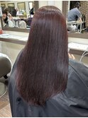 暗いベースでもできるボルドーカラー♪【唐木彩華】