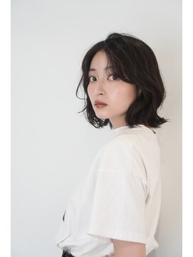 ヨヨ(yoyo) ボブ×チョコレートカラー【縮毛矯正/レイヤーカット/四谷】